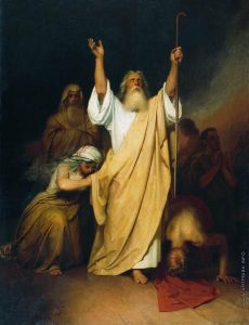 Молитва Моисея после перехода израильтян через Чермное море