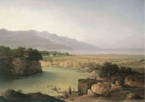 Место, где река Иордан впадает в Мертвое море