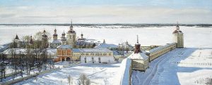 Зимнее солнце. Кирилло-Белозерский монастырь