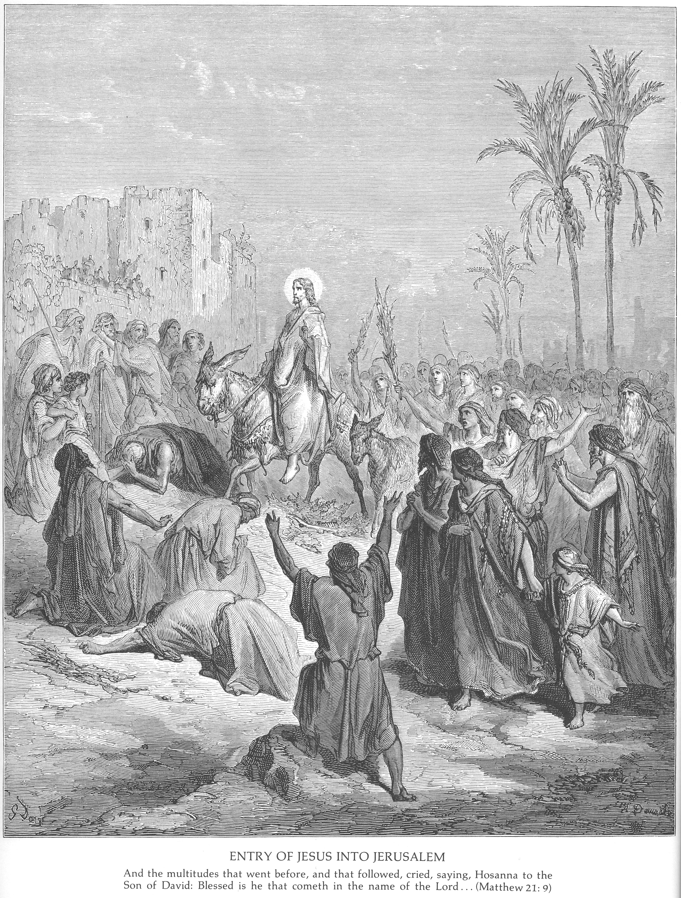 Иисус входит в Иерусалим