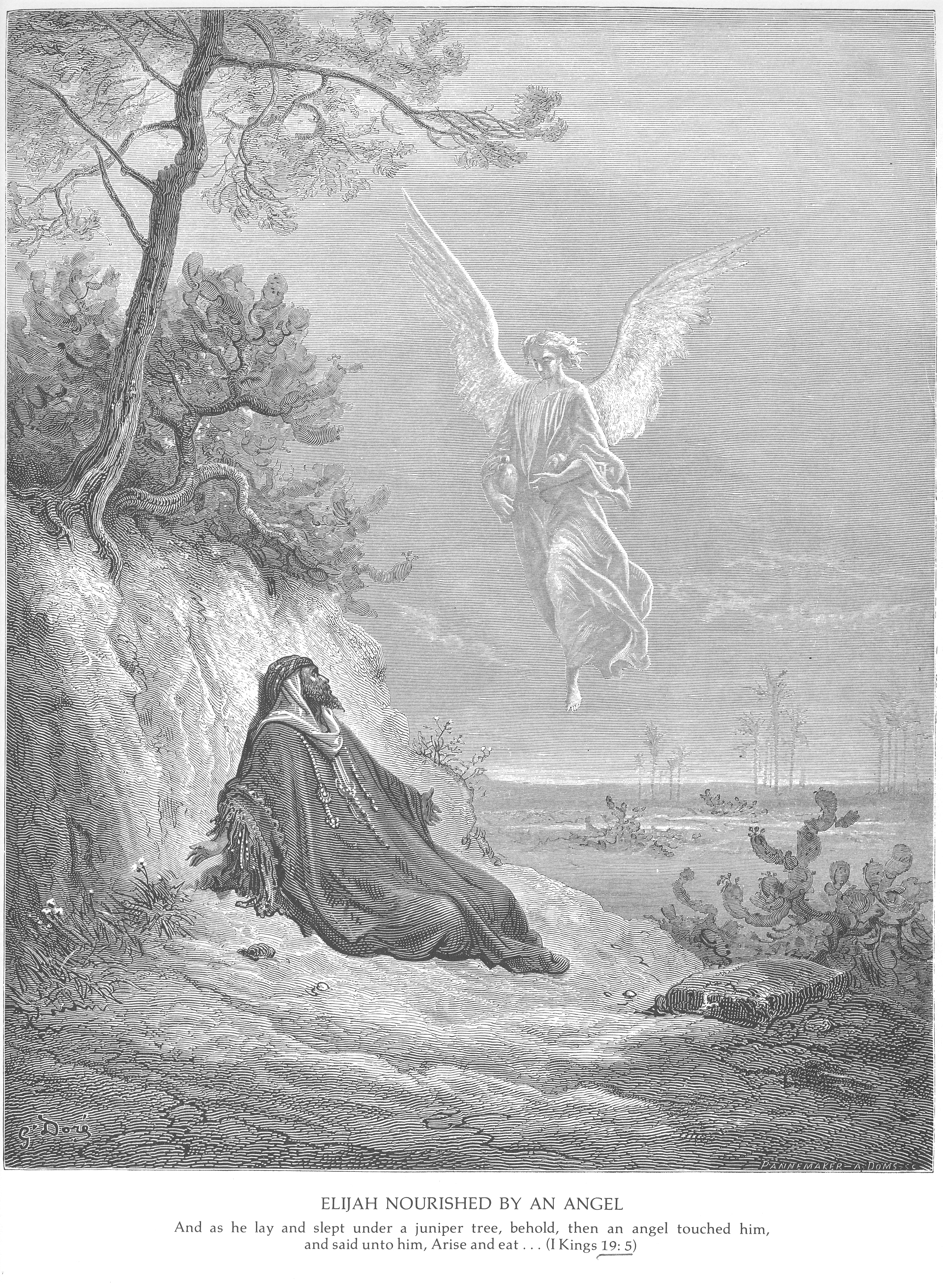 Ангел кормит Илию