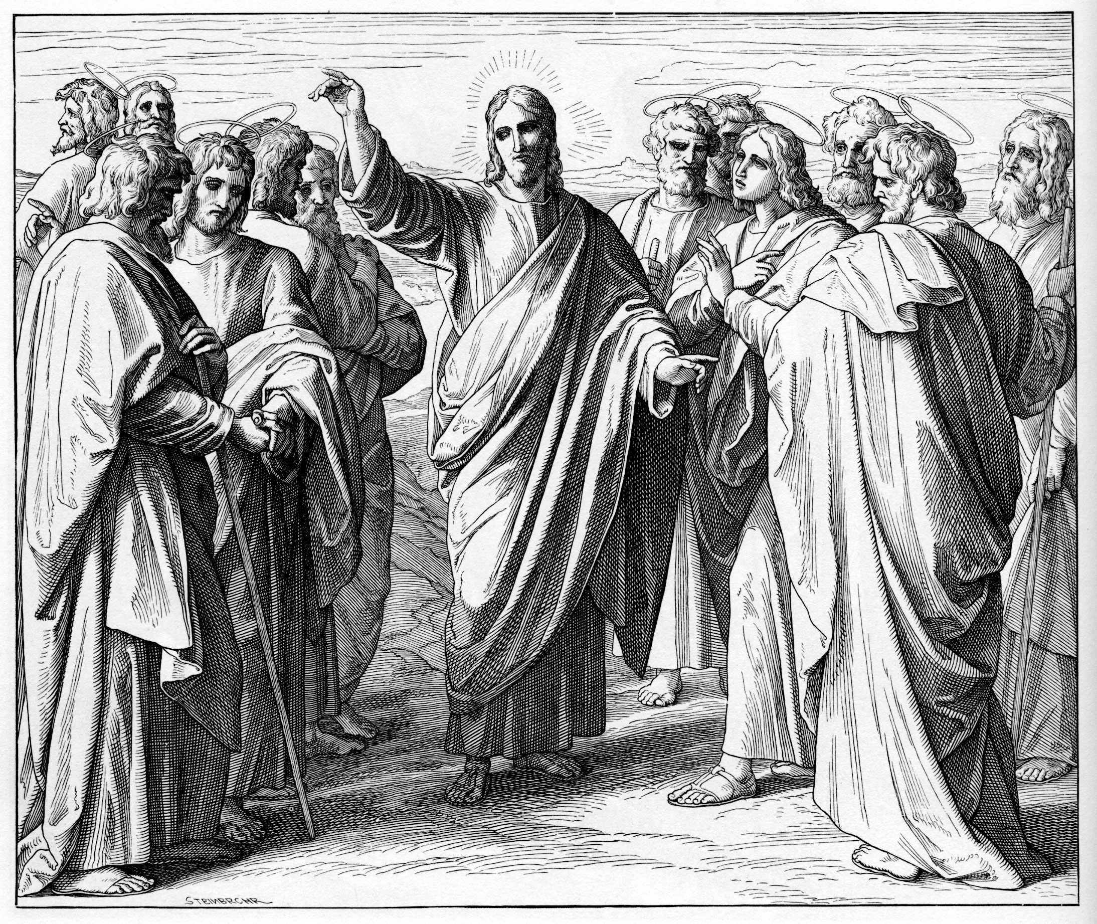 Напутствие Иисуса Христа двенадцати Апостолам