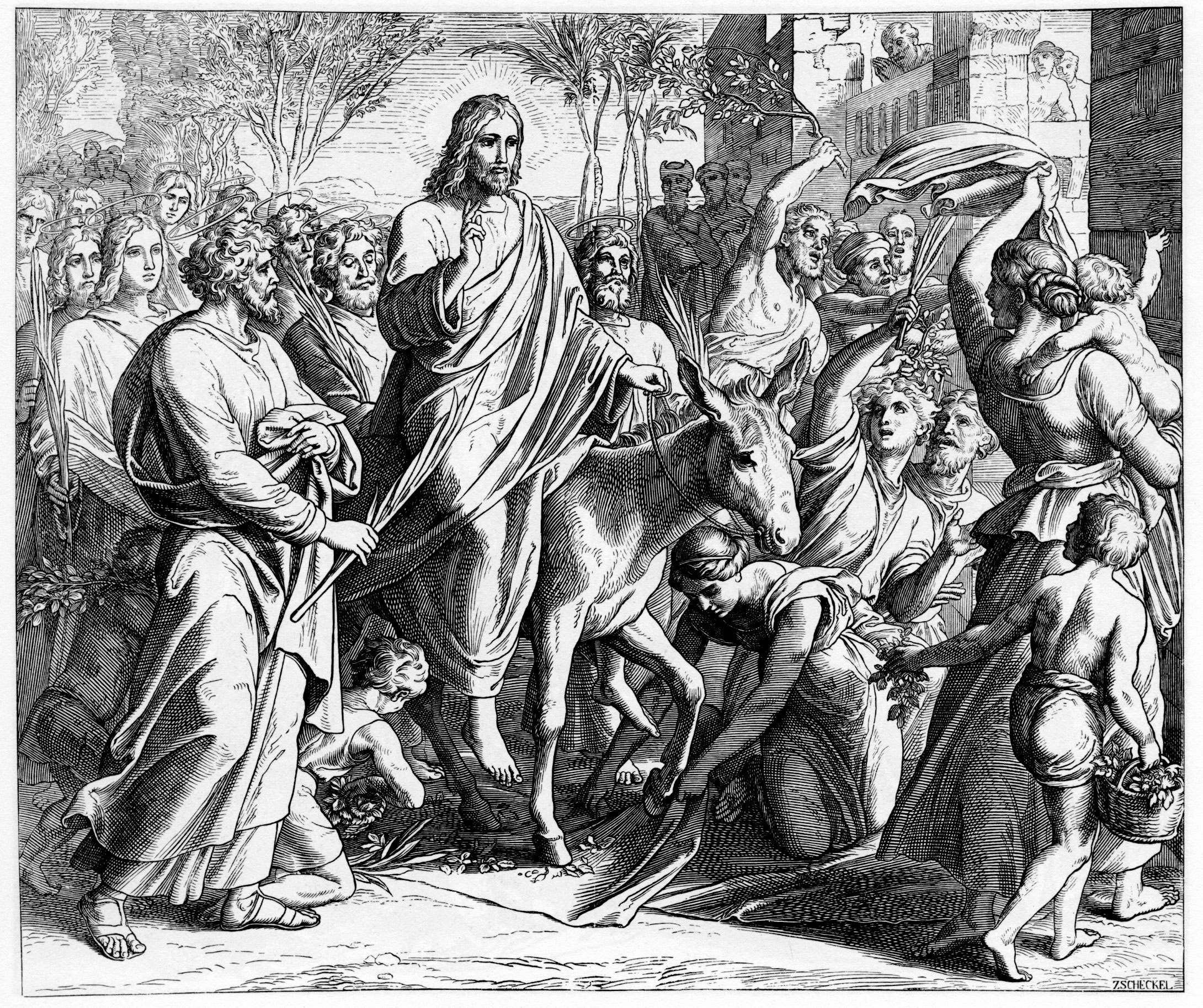 Въезд Иисуса в Иерусалим