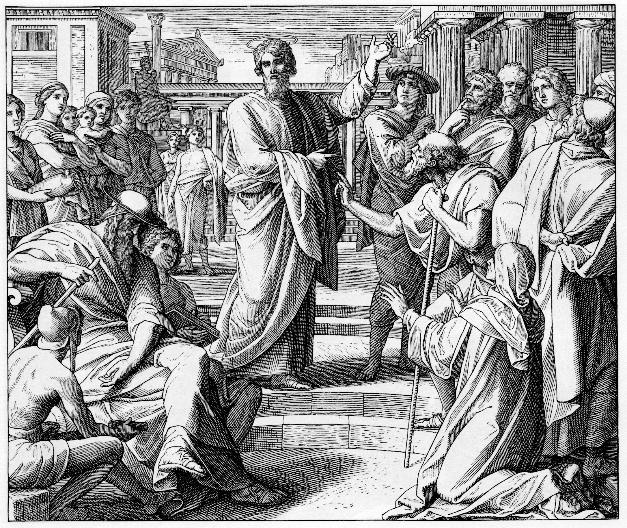 Проповедь Павла в Афинах