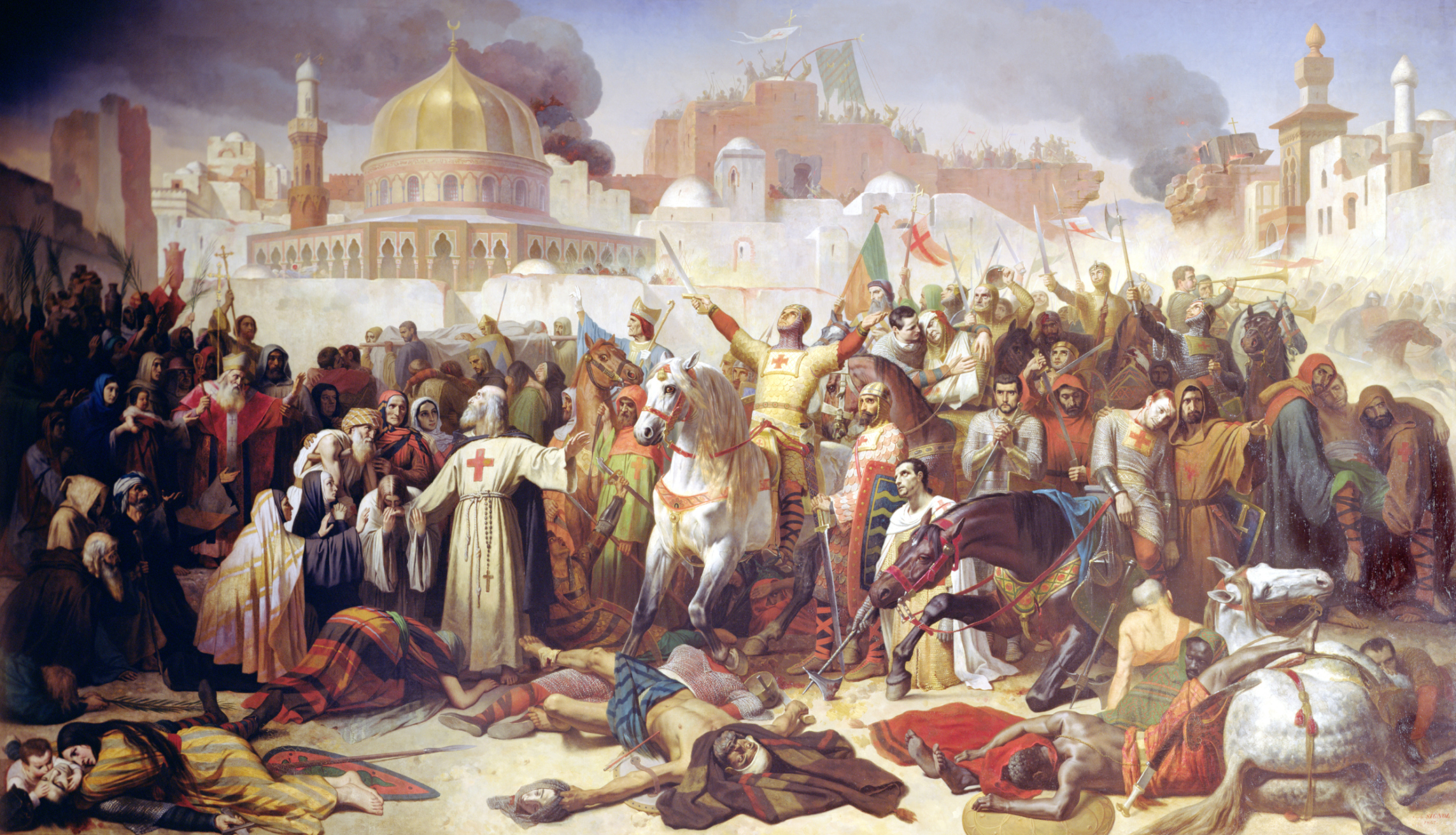 Взятие Иерусалима крестоносцами 15 июля 1099 года