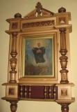 Икона Богородицы Спорительница хлебов в Введенском храме Оптиной пустыни. Август 2009