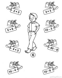 12 - Задания по математике в картинках для детей 5-7 лет