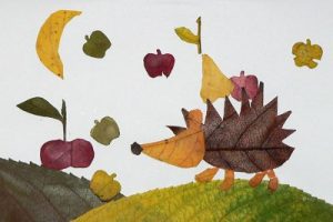 GefihyIzPoc - Осенние поделки: аппликации из осенних листьев. Коллаж из осенних листьев