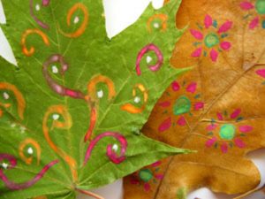leaf15 - Осенние поделки: аппликации из осенних листьев. Коллаж из осенних листьев