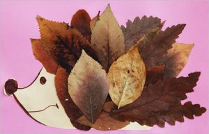 leaf51 - Осенние поделки: аппликации из осенних листьев. Коллаж из осенних листьев