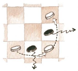 4 - Как научить ребенка играть в шашки: правила игры, 2 варианта