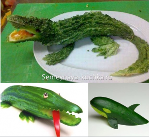 ovoshchi24 - Поделки из овощей для школы и сада