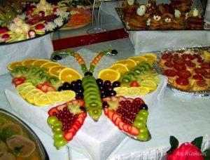 babochka - "Вкусные картины" из овощей и фруктов: съедобно, полезно и увлекательно!