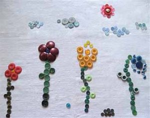 mozaika flower - Занимательная математика для дошкольников