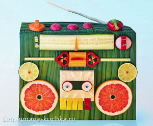 ovoshchi3 - "Вкусные картины" из овощей и фруктов: съедобно, полезно и увлекательно!