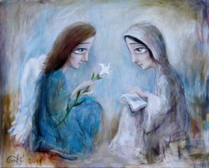 415673 original - Ангелы Нино: живопись как паломничество в детство