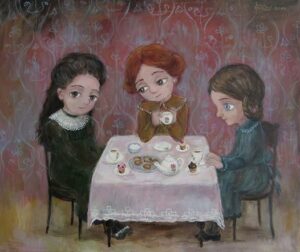tea time - Ангелы Нино: живопись как паломничество в детство