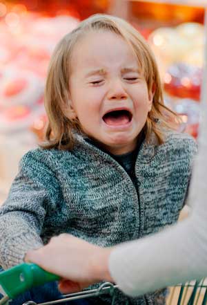 Как прекратить магазинные истерики детей?
