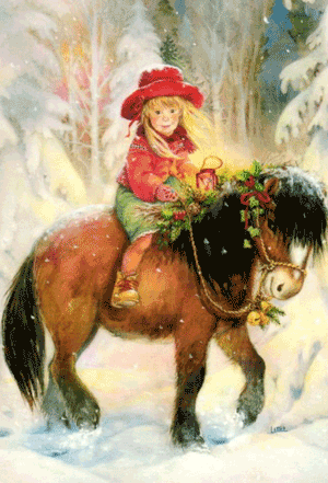 Рождественская лошадка