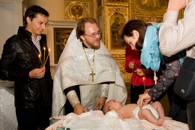 Фотографируем Таинство Крещения