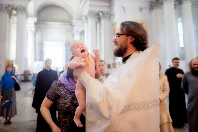 Крестим малыша 4