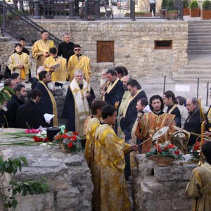 Молебен на месте мученической кончины ап. Варфоломея (г. Баку)