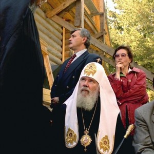 Святейший патриарх у валаамского старца