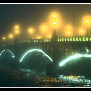 Троицкий Мост Туман