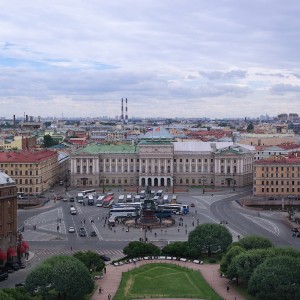панорама на Иасакиевскую площадь