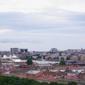 панорама на Васильевский остров