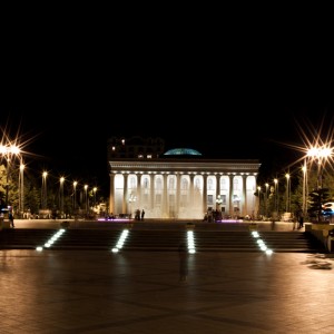 Ночной Баку