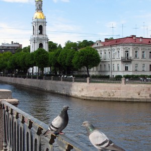 Крюков канал и колокольня Никольского собора 1