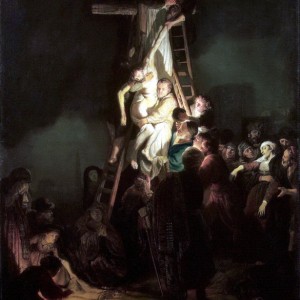 Рембрандт Харменс ван Рейн Снятие со Креста