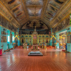 Интерьер собора Рождества Богородицы г. Баку