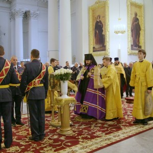 2 декабря 2015 года, в соборе Святой Живоначальной Троицы Лейб-гвардии Измайловского полка, ректор Санкт-Петербургской Духовной Академии, архиепископ