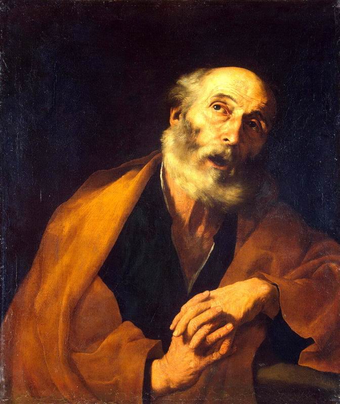 Хосе де Рибера. Раскаяние св.Петра
