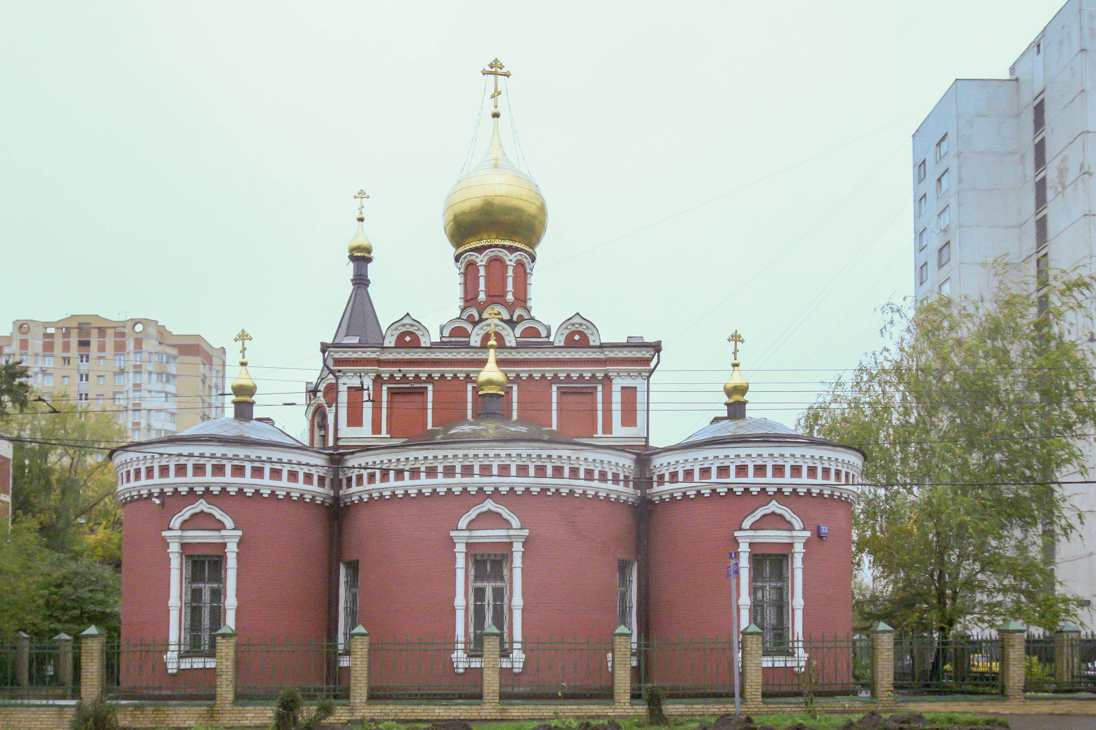 Храм иконы Божией Матери «Нечаянная радость» в Марьиной роще, г. Москва