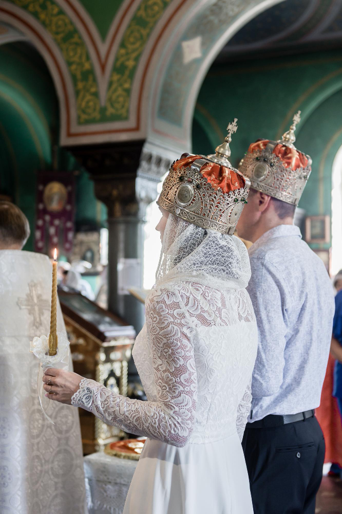 Подготовка к венчанию на Кубани