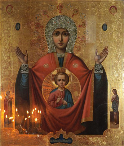 Икона Богородицы «Знамение» Абалацкая