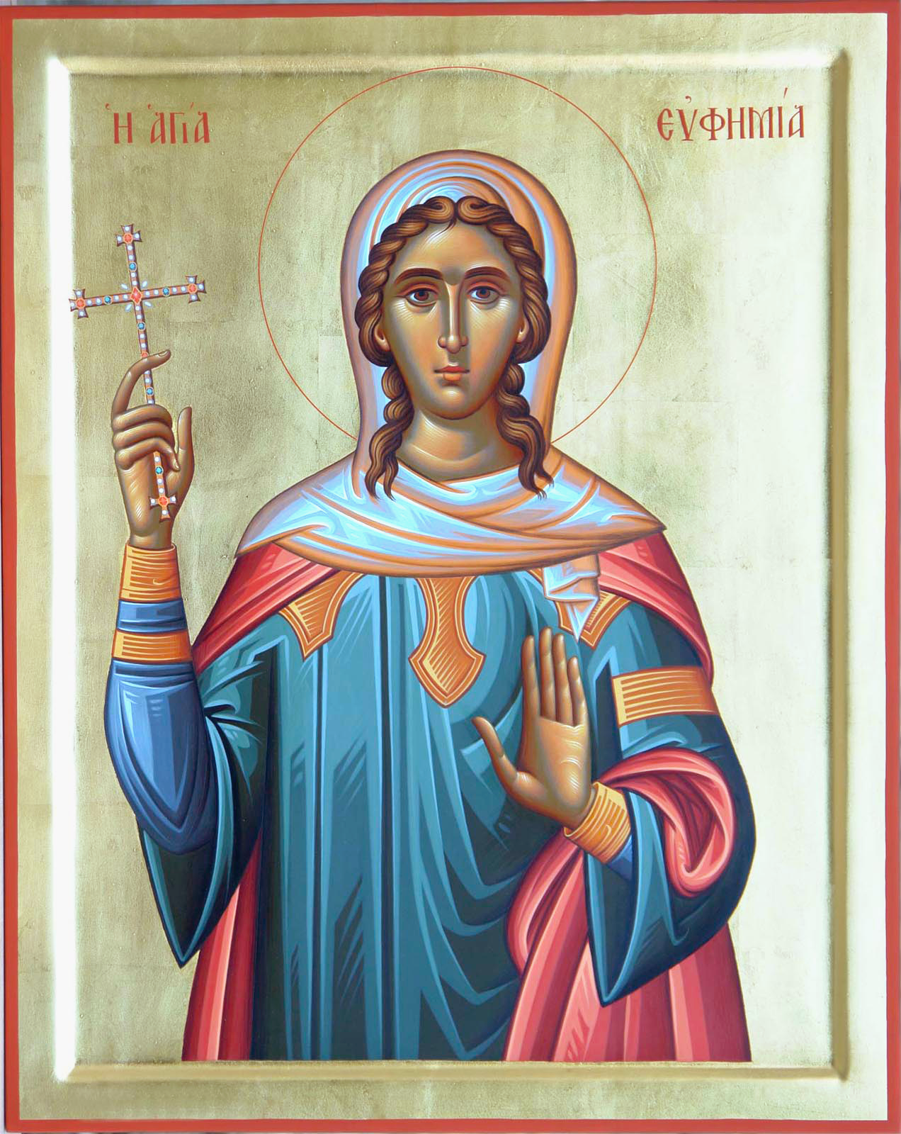 Великомученица Евфимия Всехвальная, Халкидонская