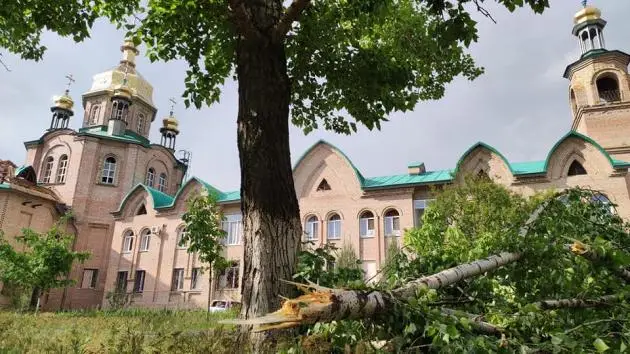 От обстрелов пострадал кафедральный собор Северодонецкой епархии УПЦ