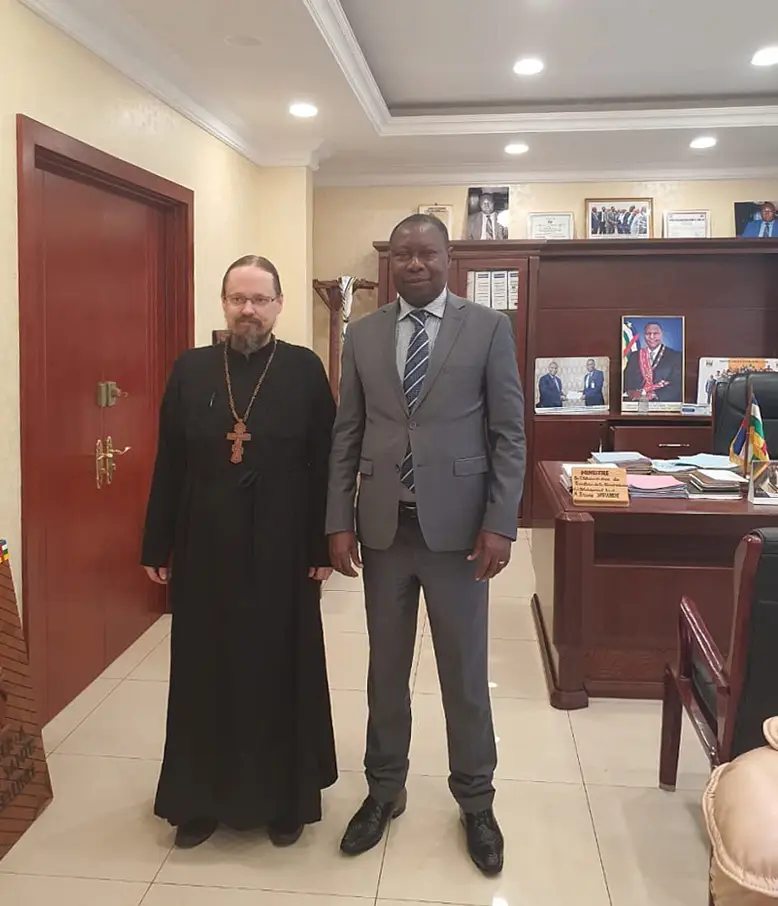 Русская Православная Церковь получила первое государственное свидетельство о регистрации в Африке