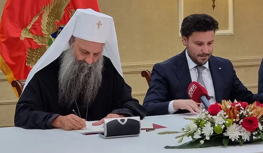 Сербская Церковь и Черногория подписали Основное соглашение