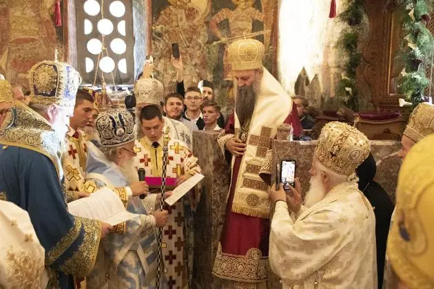 В праздник Покрова Пресвятой Богородицы в Косово состоялась интронизация патриарха Сербского Порфирия