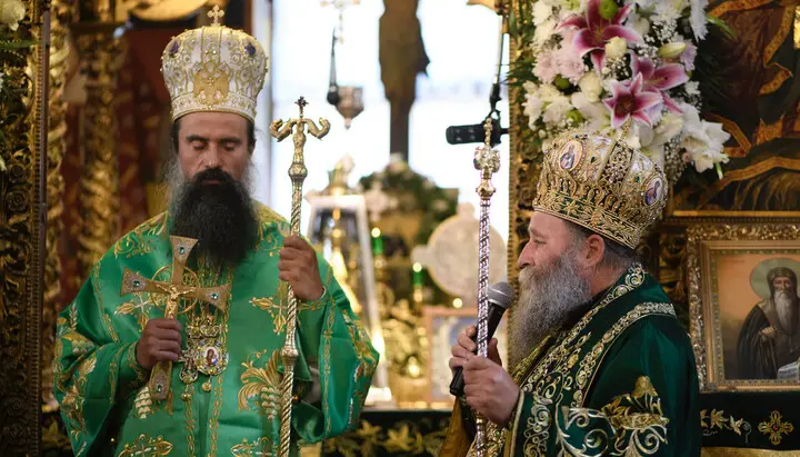 Иерархи Болгарской и Македонской Православных Церквей совершили совместную Литургию впервые за полвека