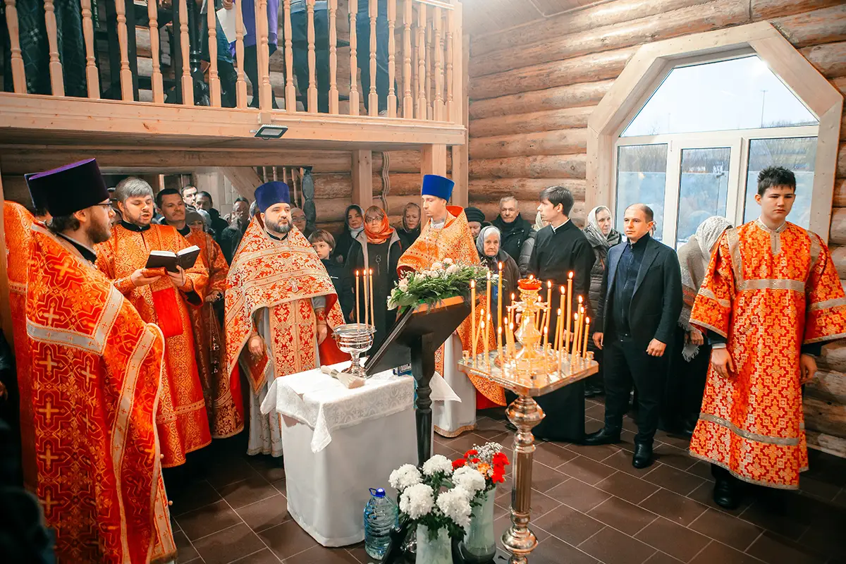 Освящен первый храм в честь новопрославленного священноисповедника Михаила Союзова