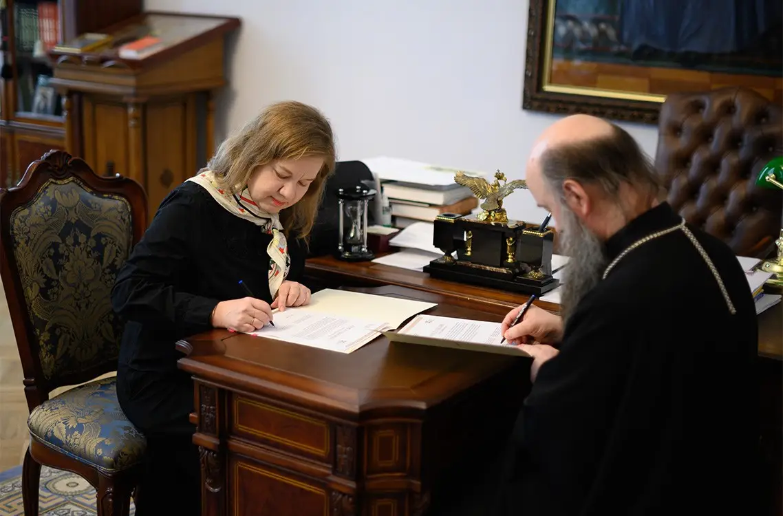 Московская духовная академия и Сергиево-Посадский музей-заповедник подписали договор о сотрудничестве