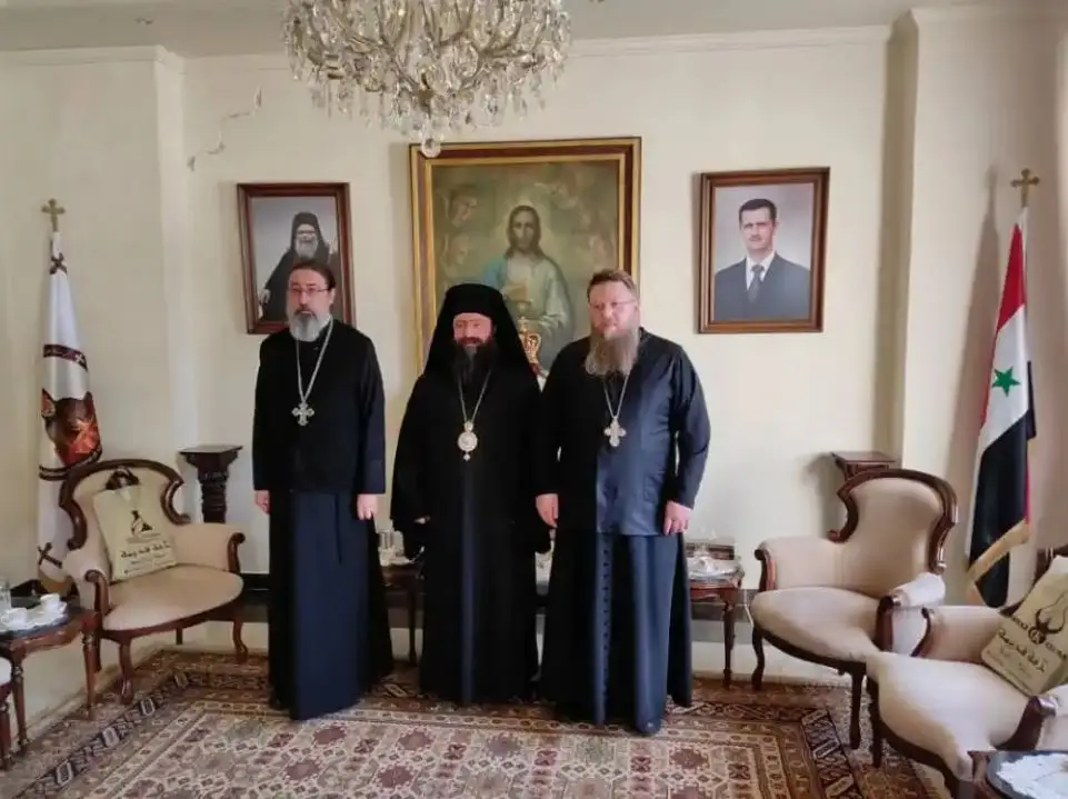 Представитель Русской Церкви посетил пострадавшую от землетрясения Алеппскую митрополию