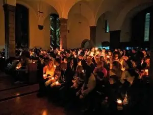 Пасхальная литургия в Исландии