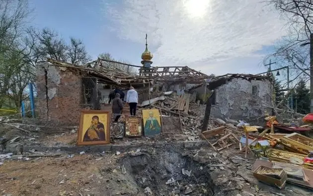 236 храмов УПЦ пострадали в ходе вооружённых действий